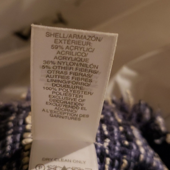 (MD)  Emma James by Liz Claiborne Tweed Jacket - Picture 9 of 9